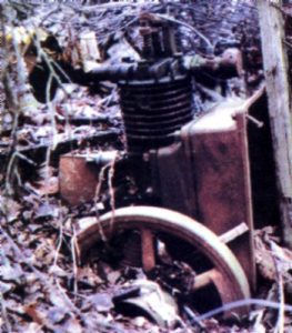 United Engine Found in Creek Bank Image